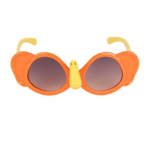 Amour Full-Framed Unisex Butterfly Sunglasses with Purple Gradient Lens (3+ Years)