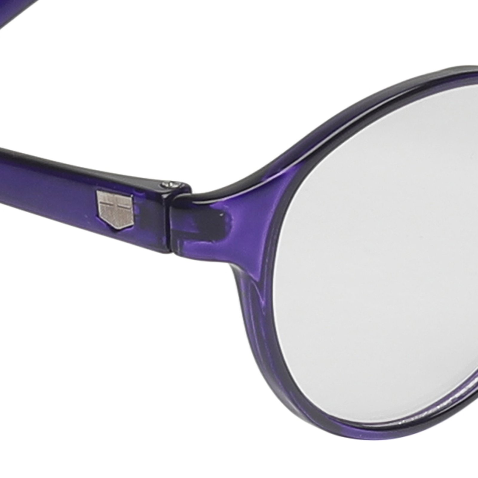 Amour Oval Spectacle Frame for Men Women Boys Girls (Clear/Dummy Lens) - Image 4