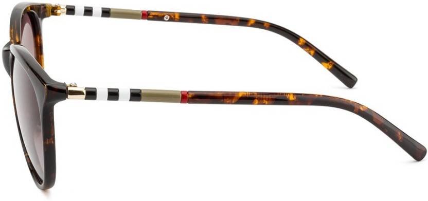 UV Protection Cat-eye Sunglasses (Free Size) (For Women, Brown) - Image 2