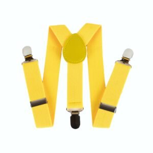Kutumbh Y- Back Suspenders for Girls  (Yellow)