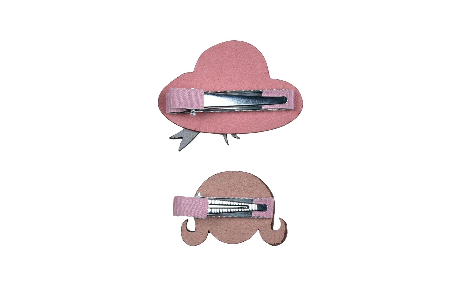 Kutumbh Hat & Doll Design Pair of Hair Clips Pack of 2 for Girls/Baby Girls - Image 2